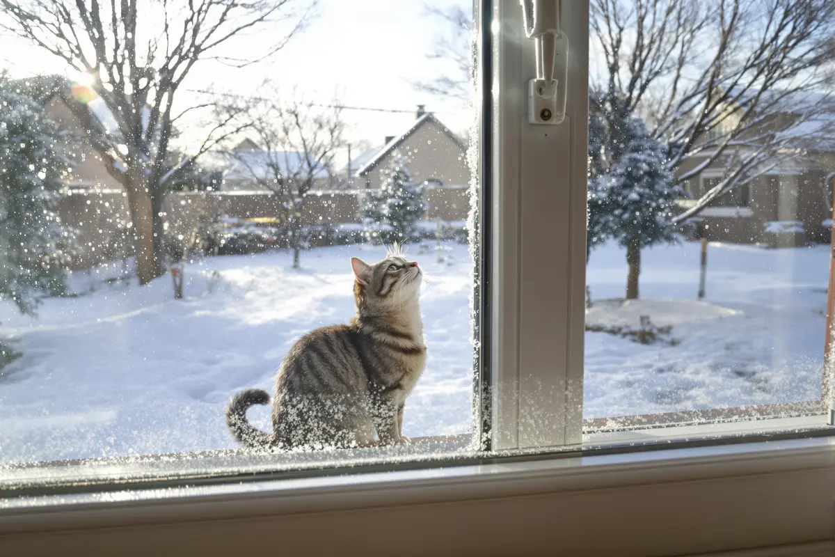 Il miaule pour sortir : jusqu’où supporter le froid sans danger pour votre chat ?